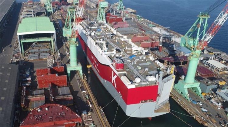 Με Πλοία LNG και Aετούς η Kawasaki (K Line) Μειώνει τους Ρύπους στα Πλοία της